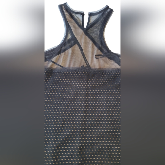 NWT BCBGMaxAzaria Katlin Mesh Tank Top BCBG - Picture 9 of 12